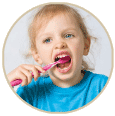 Brushing your child’s teeth